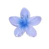 Hawaiian Style Gradient Flower Crab Hair Clips for Women Plumeria Barrettes Beach Vacation Hair Claw for Thin/Thick Hair Accessories