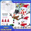 Ultra-light Non-toxic Clay Set for Kids - Winter Snowman DIY Educational Toy
