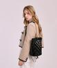 Jina In Ny 3-Way Use Elizabeth Mini Backpack [Black Combo]
