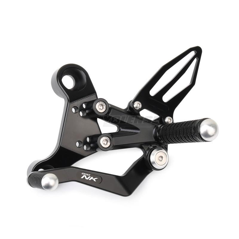Motorcycle Accessory CNC Footrests Rearset Rear Footpeg Foot Rests For 800NK 800 NK 2023 2024 2025
