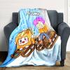 Customiz Name Personality LankyBox - Foxy  Blanket Soft &Warm Sofa Office Bed Travel Lunch Break Blanket, Gift Suitable All Seasons