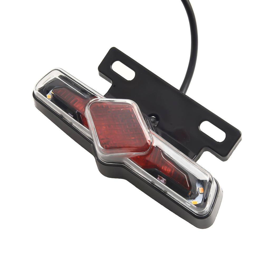 12V/36V-60V Electric Bicycle Ebike Taillight Turn Signal Rear Rack Lamp Light
