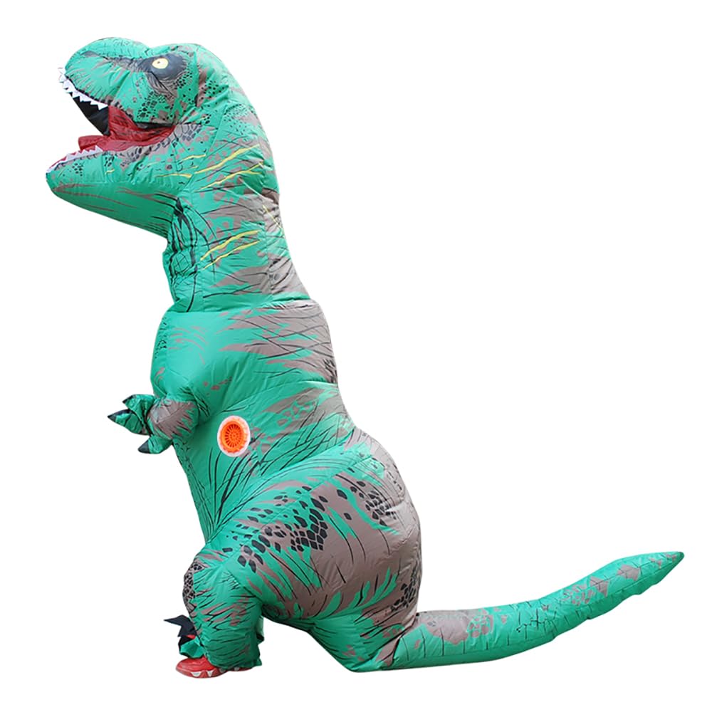 

KASTOBS Inflatable Dinosaur Tyrannosaurus Halloween Perfect for New and for Adults and Children Size Costume, Cosplay, Rex, Costume, Air-Filled,