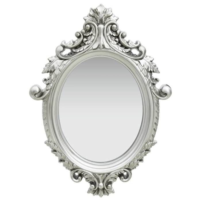 VidaXL Wall Mirror Chateau Style 56x76 Cm Silver 320358