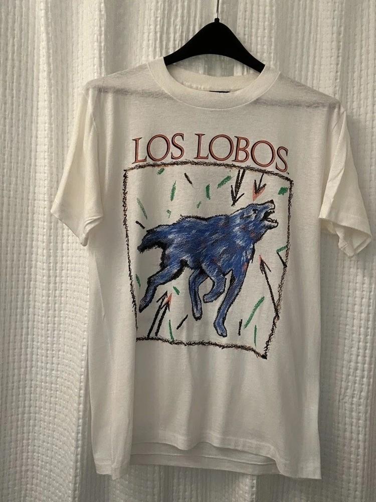 LOS LOBOS TOUR 1985 SIZE S-4XL Vintage T-Shirt Two Sided Remake BL1787