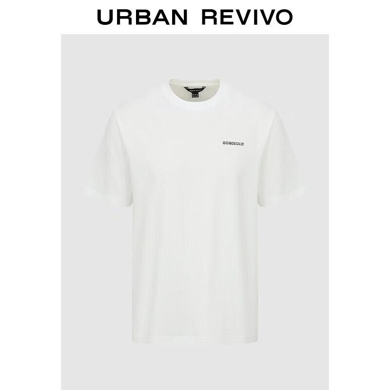 UR2026 Men s Letter Print Short Sleeve T-Shirt XL