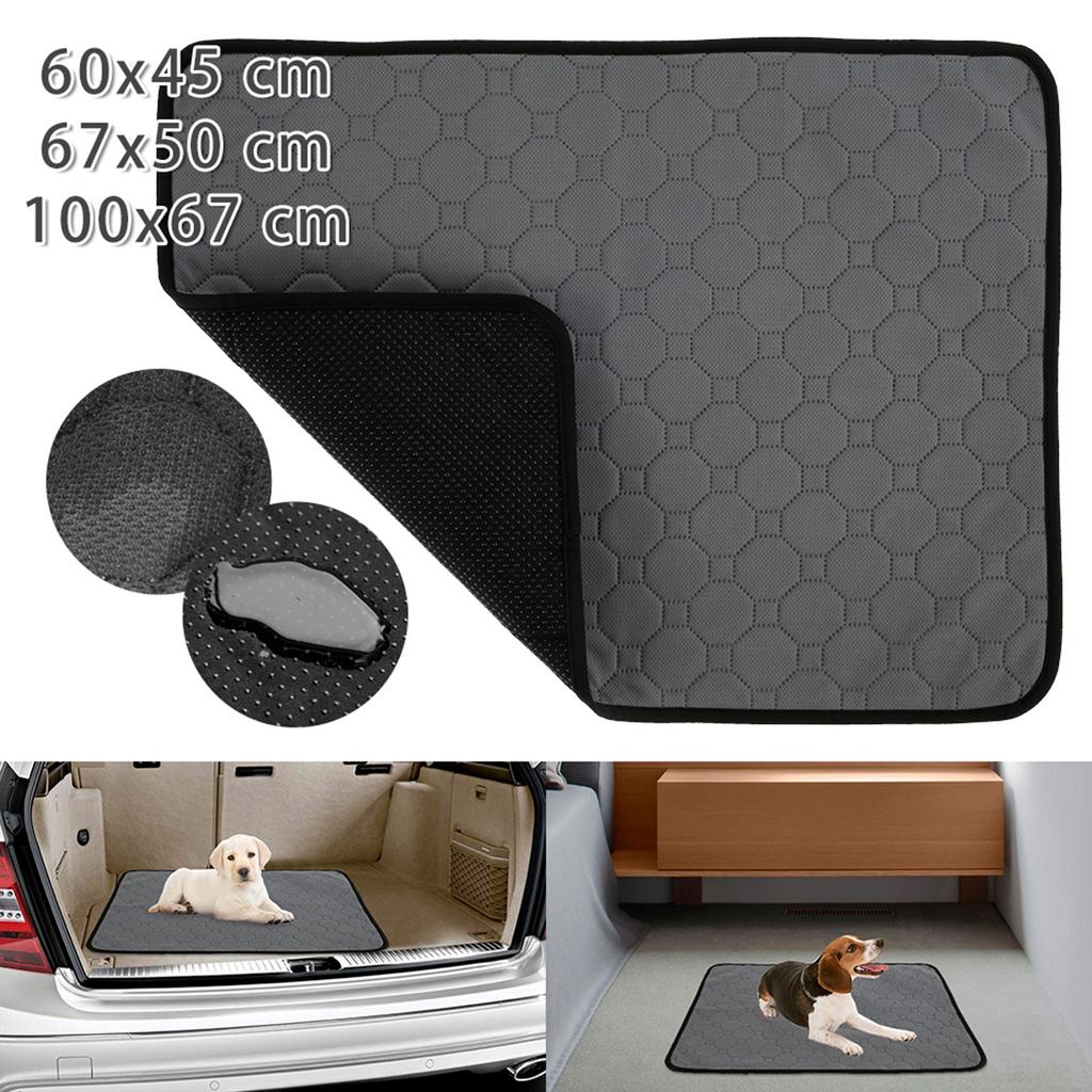 Washable Dog Pee Pads Reusable Puppy Training Pad Waterproof Puppy Pads with Good Urine Absorption for Training Whelping