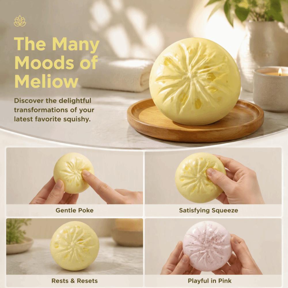 Cute Soft Squishy Big Bun Colorful Sensory Fidget Ball Creative Dumpling Squeeze Toy Birthday Gift