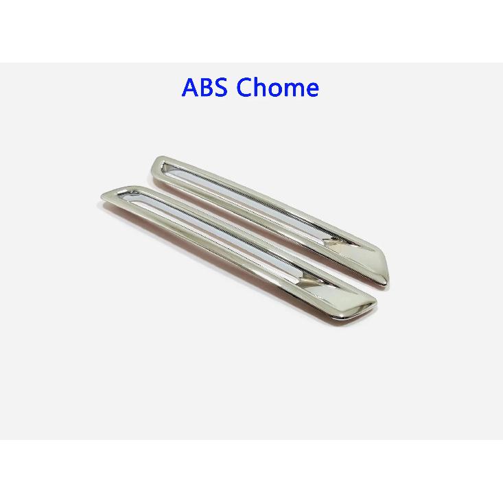 Rear Fog Light Lamp Frame Trim Covers Decoration Car Eyebrow Exterior Accessories Stickers 2Pcs For Toyota Sienna