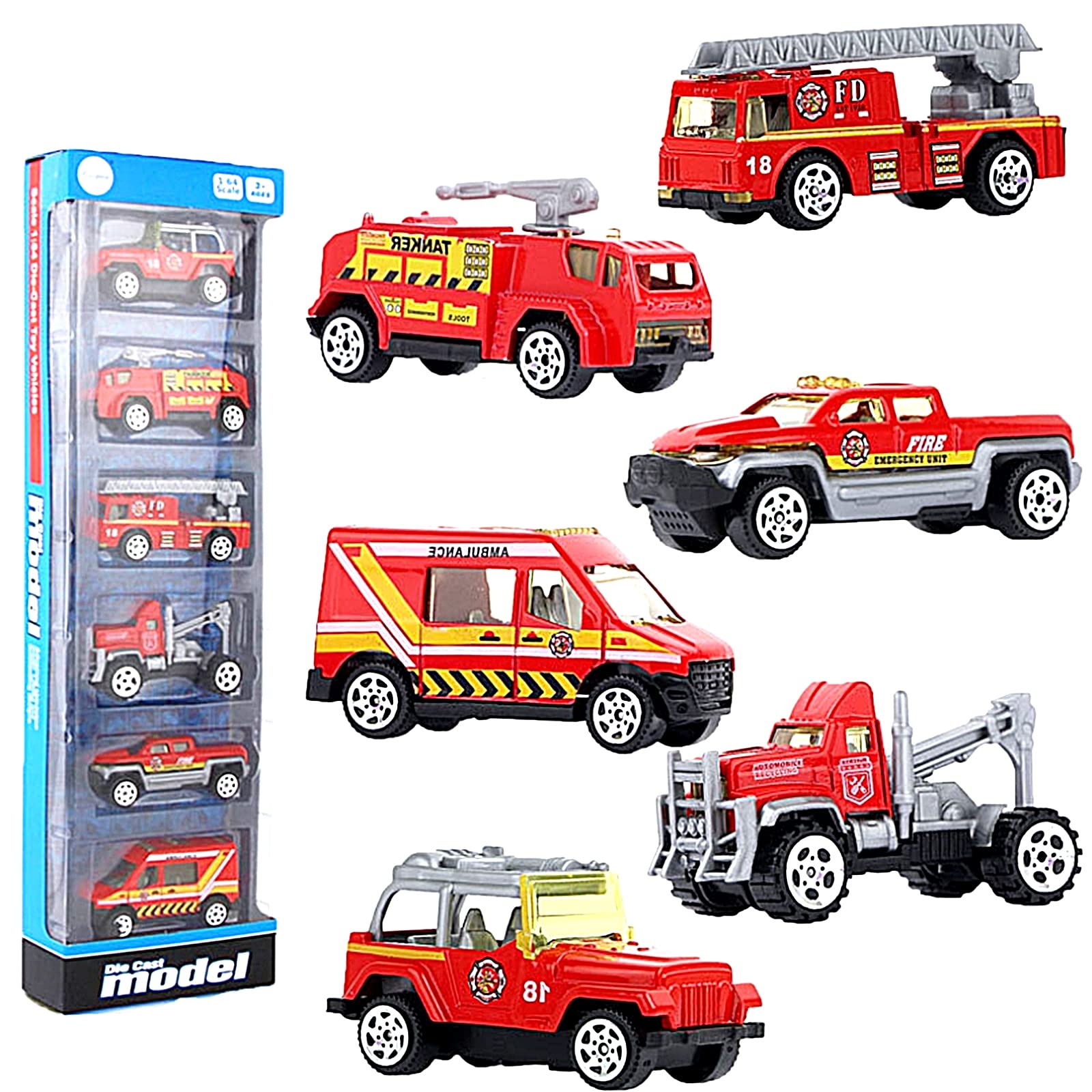 

TradeWind Миниатюрная Строительная Работа Модель Рабочей Площадки Песочница Сплавная Модель Набор Включает Экскаватор и Подъемный Кран, Транспортные Средства,