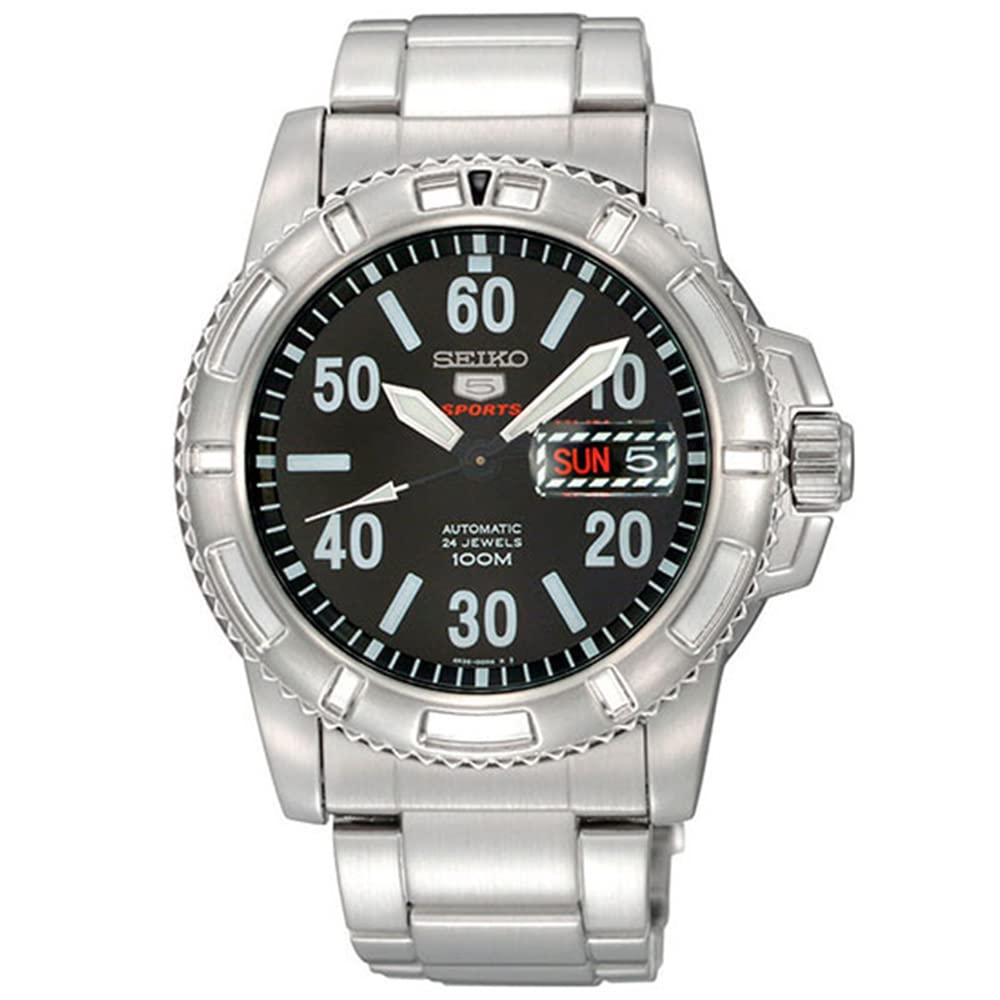

Seiko 5 SPORTS автоматические часы Seiko Five Sports SRP213K1 черные Overseas модель [Seiko] мужские [Товар]