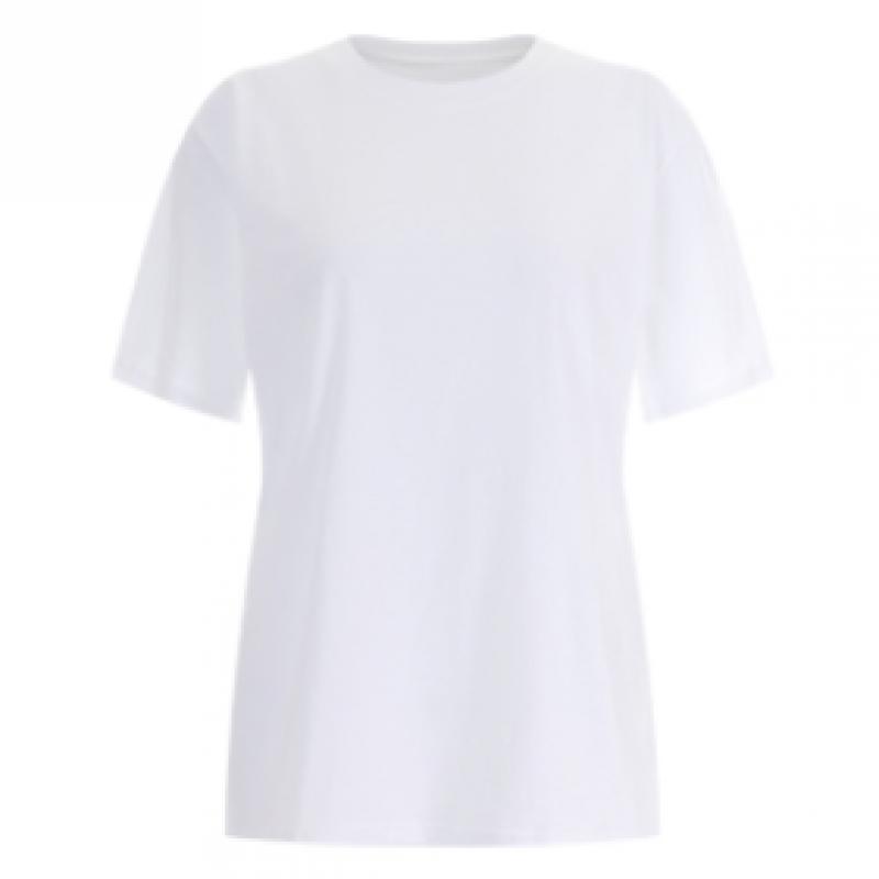 Shop Women Simple Loose FiT Basic 100 CoTTon ShorT Sleeve T shirT Black Dai W