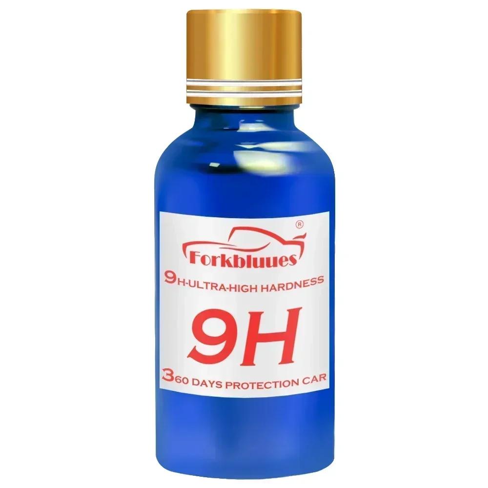 3PCS 9H Car Liquid Ceramic Coat Super Hydrophobic Glass Coating Set Polysiloxane and Nano Materials Ceramics for Cars