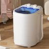 Compact All-in-One Washing Machine for Dorms & Kids - Semi-Automatic, Mini Wash & Drain
