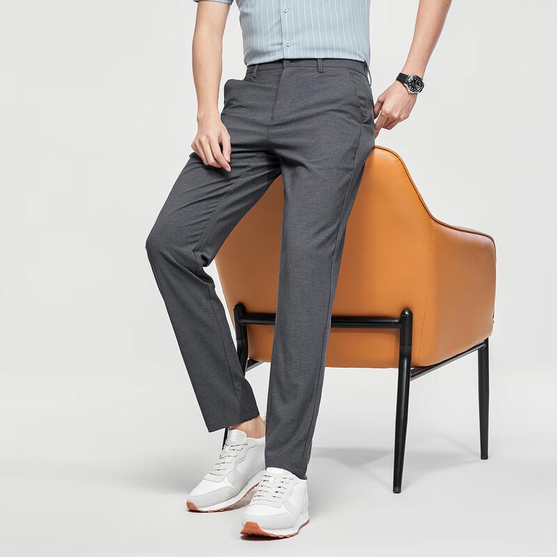 Shanshan Men's Summer Tencel Linen Breathable Casual Pants