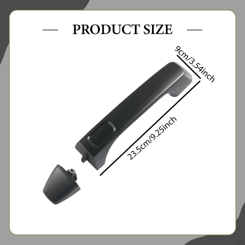 Car Exterior Door Handle End Cap 1253074667 Directly Replace High Performance for T
