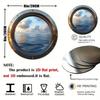 Retro Metal Tin Sign Round Wall Art Home Decor Bedroom Living Room 20x20cm