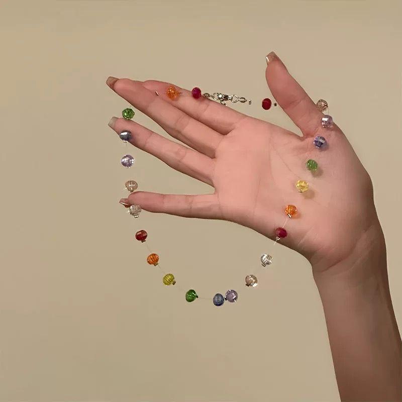 European and American cross-border y2k babes butterfly leather collar punk rock choker collarbone chain necklace foreign trade jewelry