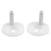 2pcs Toilet Hinges Fittings High Quality Quick Release Hinges Kits Toilet Cover Accessories Cover Screw Connector Toliet Parts