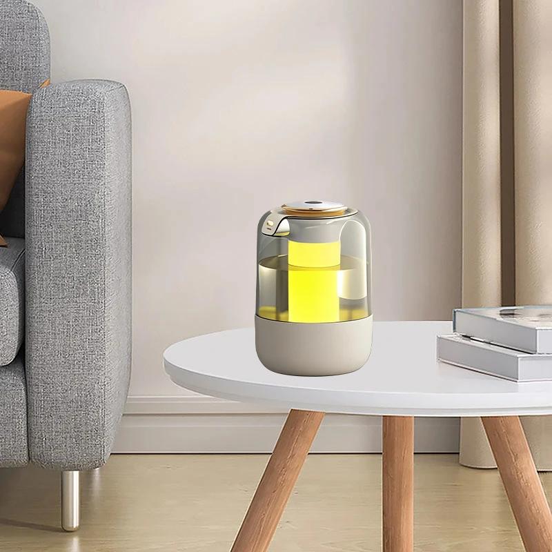 Double Nozzle Air Humidifier Desktop Bedroom Humidifier Large Spray Aromatherapy Machine Atmosphere Colorful Lamp Purifier