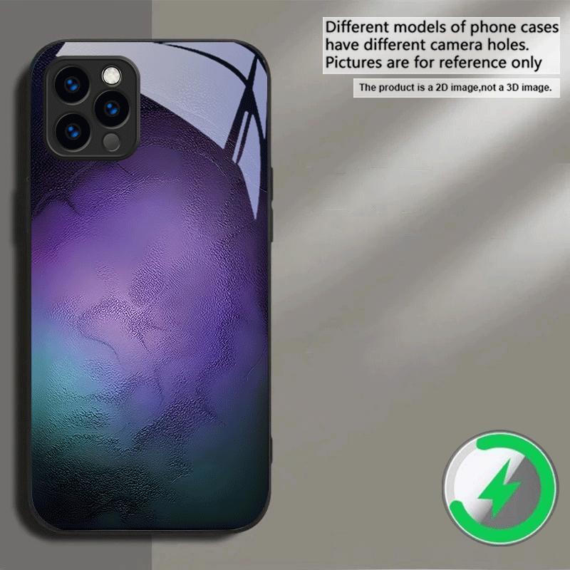 Color and texture fusion Suitable For iPhone 16E 17 Pro Max 15 Pro 14 13 Plus 12 mini 11 16 Air 17Pro magnetism Glass Phone Case