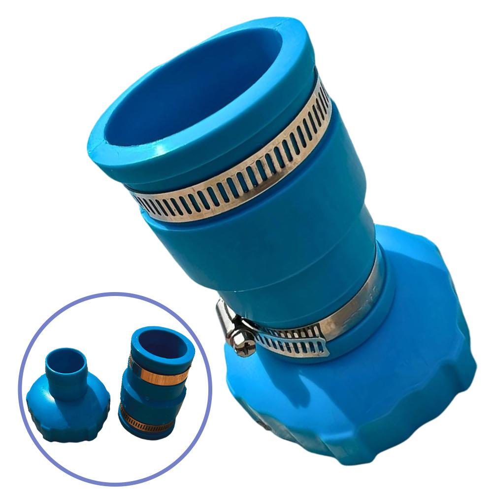 

1pc Pool Vacuum Hose Adapter Replacement Connector With Blue Base For Intex Pool Adapter Pool Inlet Fittings Parts China Mainland