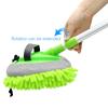 17x24cm Autowaschmopp Bürste Griffverlängerung Windschutzscheibe Dach Wischreinigungswerkzeug Besen Chenille Schaum Waschen Wohnmobil Autozubehör