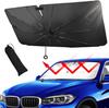 Car Windshield Heat Insulation Sunshade: Full Blackout Summer Sun Protection Umbrella