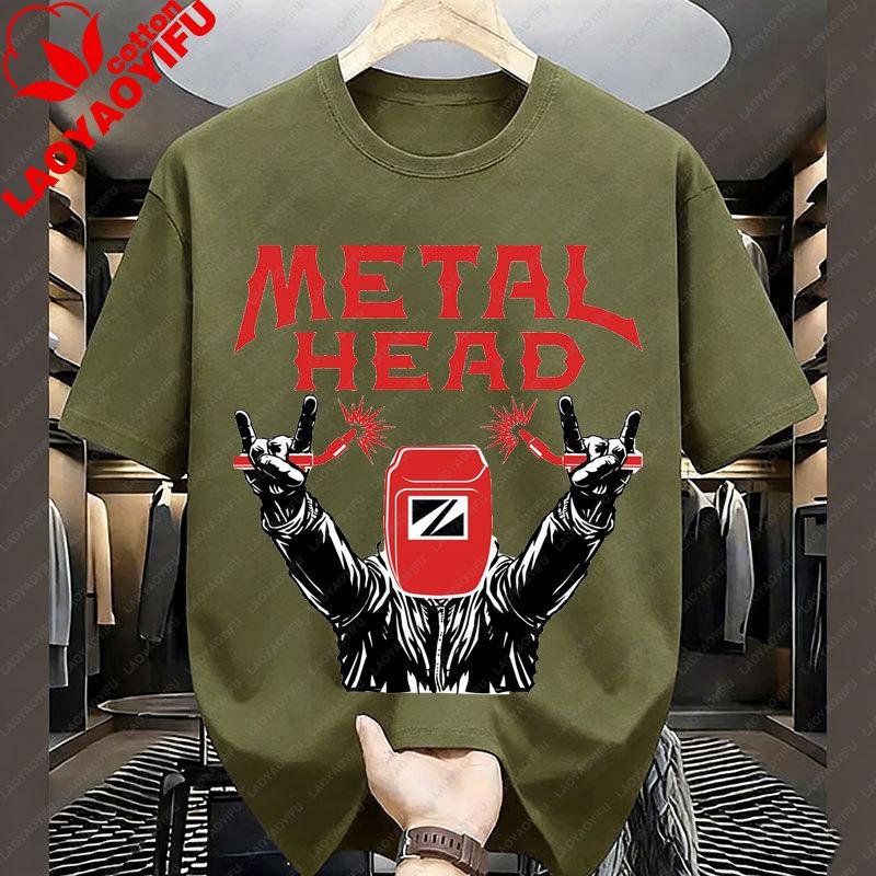 Welder Metal Worker Welder  Welding T Shirt Unisex Women Personality Funny Gifts Ropa Hombre Short Sleeved Unisex Clothing