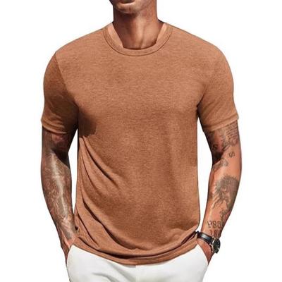 Men's T Shirt Short Sleeve Crew Neck T-Shirt Casual Summer Classic Basic Tee Shirts