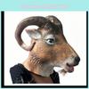Maschera Testa di Capra Animale Lattice Accessorio Costume Per Halloween E Celebrazioni di Festa