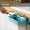 Wall-Mounted Kitchen Trash Bin: No-Bend Cabinet Door Waste Holder & Hanging Paper Basket