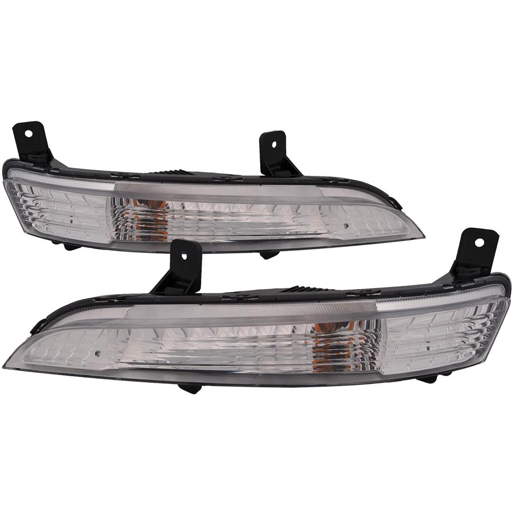 

Front Left & Right Turn Signal Light with Bulbs For Chevrolet Traverse 2013-2017