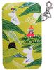 Moomin Soft Pencil Case Jungle Green