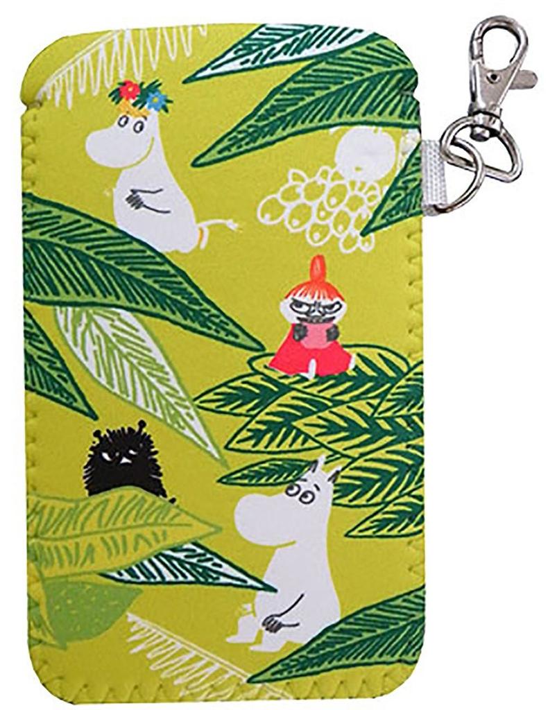 Moomin Soft Pencil Case Jungle Green