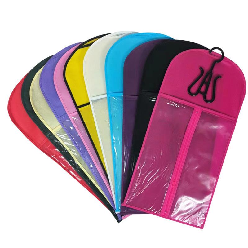 1pc Non-woven Fabric Wig Storage Bag, Wig Hanging Bag, Dust Cover