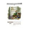 2026 Desk Calendar Animal Patterns Standing Flip Calendar Jan. 2026 - Dec. 2026 12 Monthly Calendar for Home Office