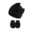 Infant Girl Hat Gloves Kit Cotton Newborn Beanie Ideal for Girls Accessories Infant Cap Baby Toddler Infant Turban Kids Props