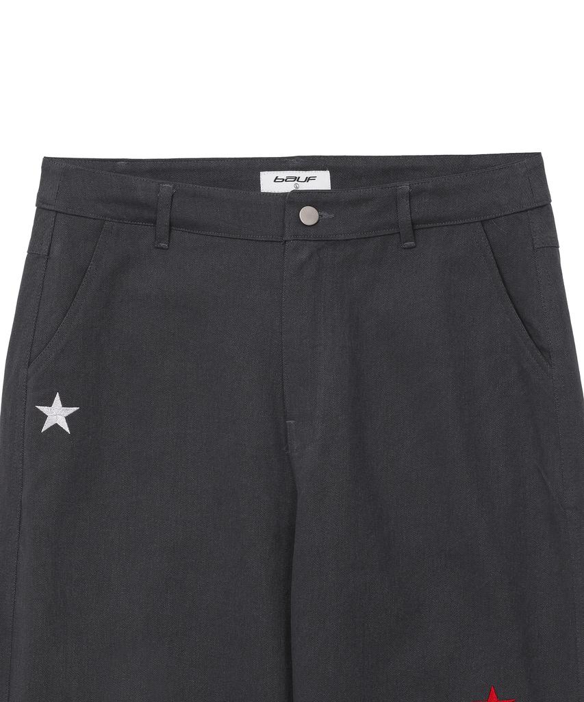 BAUF Star Symbol Pants [Charcoal]