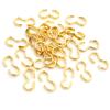 8*4 13*6.5mm 100pcs/lot  6 Colors Pendant Necklace Buckle Clasp Connectors Bangle Bracelet For Cameo Jewelry Accessories for DIY