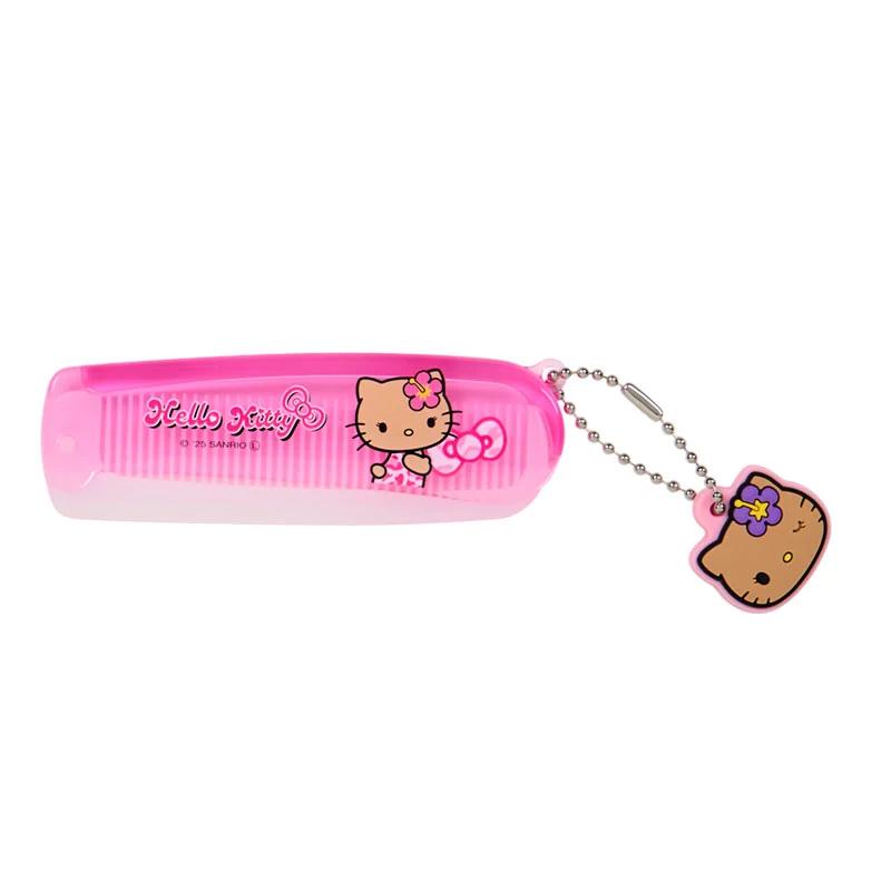 Sanrio Hello Kitty Front Hair Capsule Comb With Mascot ( Pink ) Japan NEW