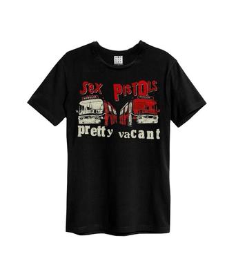 Amplified Sex Pistols Pretty Vacant Black Unisex T-Shirt