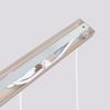 Carbon 3L taupe pendant lamp