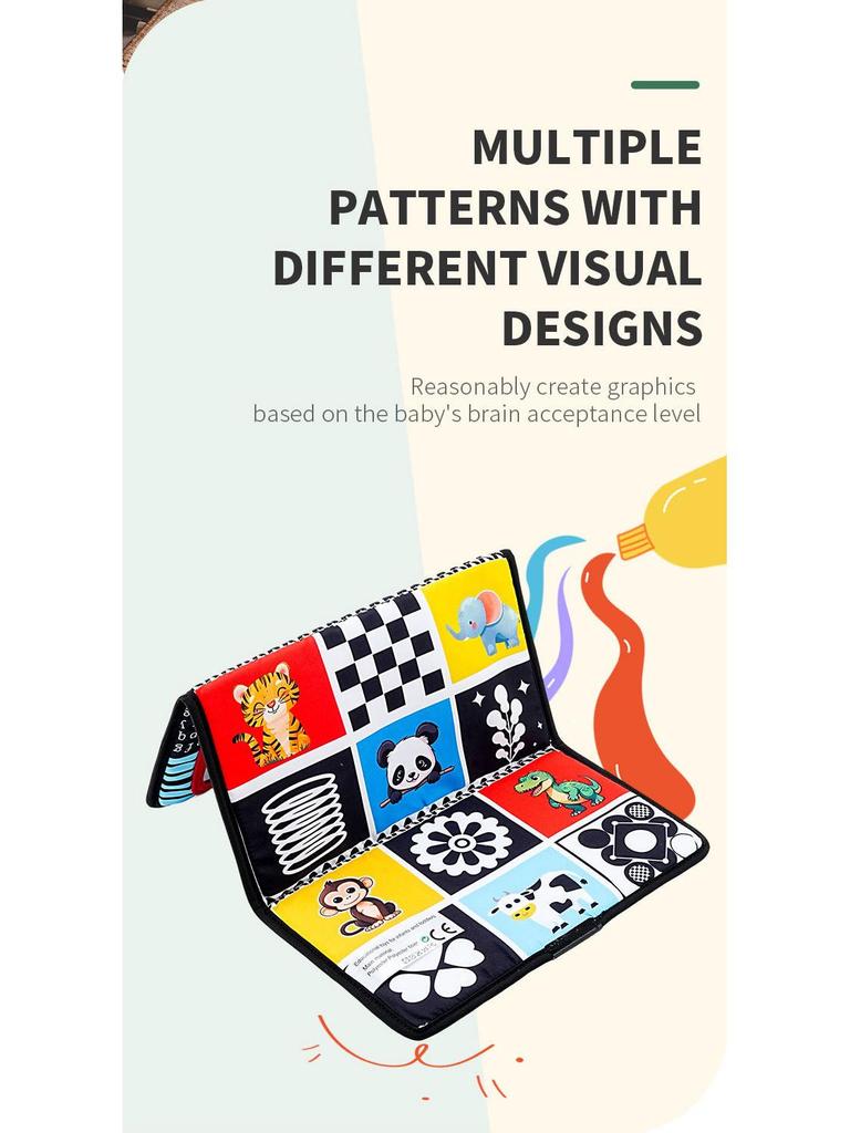 Zusammenklappbares Lachspiegel-Handy-Spielzeug für Babys und Kleinkinder