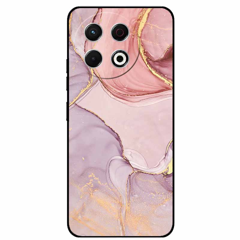For Tecno Spark 30 Pro Case Marble Painted Silicone Back Cover Cases For KL7 Spark 30 Pro Soft Black Phone Funda Spark 30 Pro 4G
