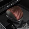 Car Leather Gear Shift Knob Cover Automatic Anti-slip Protector Wear Protection For 2024 Toyota Land Cruiser Prado LC250
