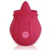 Rose Red Toy G Spot Vibrator Tongue  Licking Clit Stimulator Oral For Women Rechargeable Breast Nipple Female Masturbator