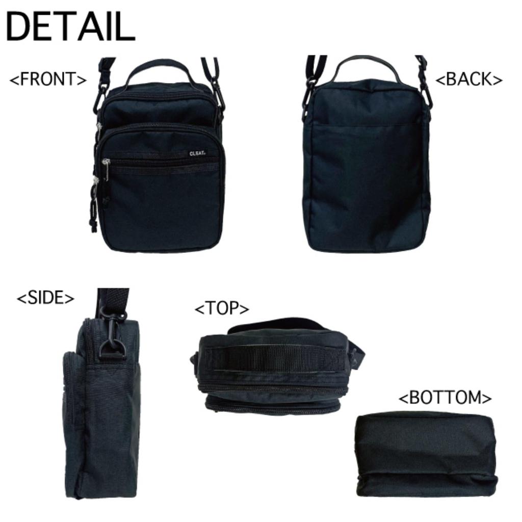 Mini Vertical Shoulder Bag with Multiple A5 Durable Ripstop Wallet Gadget Slim Design Men's Pockets, Size, Gusseted, Nylon, Holder, Compartment,