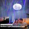 LED Polar Light Projection Lamp 3000 mAh For Living Room Bedroom Party Children's Room Starry Night Projection Children's Gift