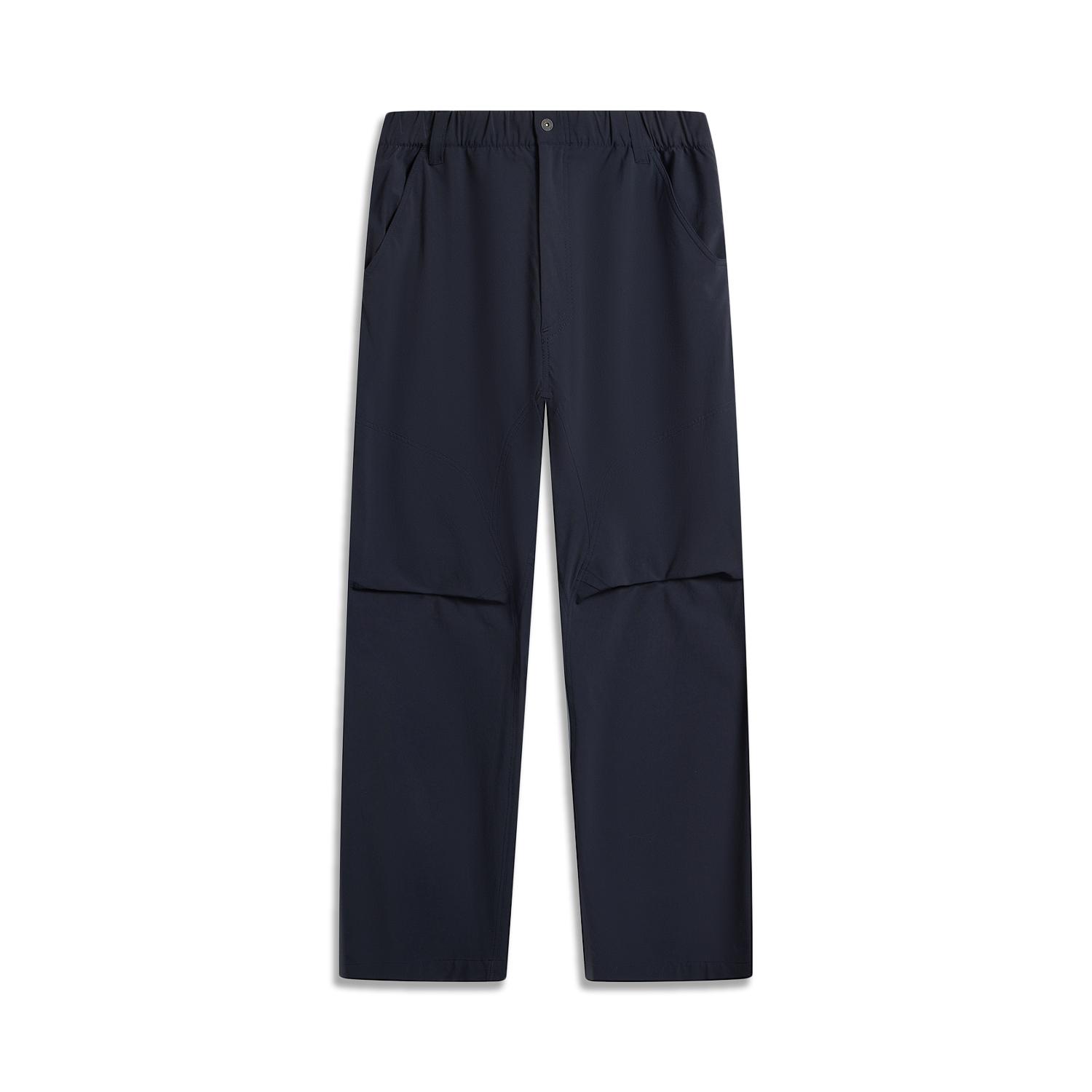 

Li Ning Спортивная серия Тренд Повседневные Простые Однотонные Прямые Трикотажные Спортивные Штаны Мужские Брюки Темно-синий AKXV399-1 XXL